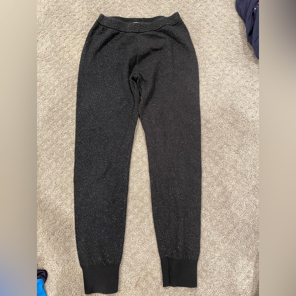 Gap Girls Large Black with Sparkles Sweater Leggings
